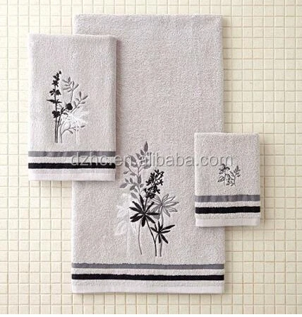 Лучшие дома и сады коллекция декоративных банных полотенец с листьями