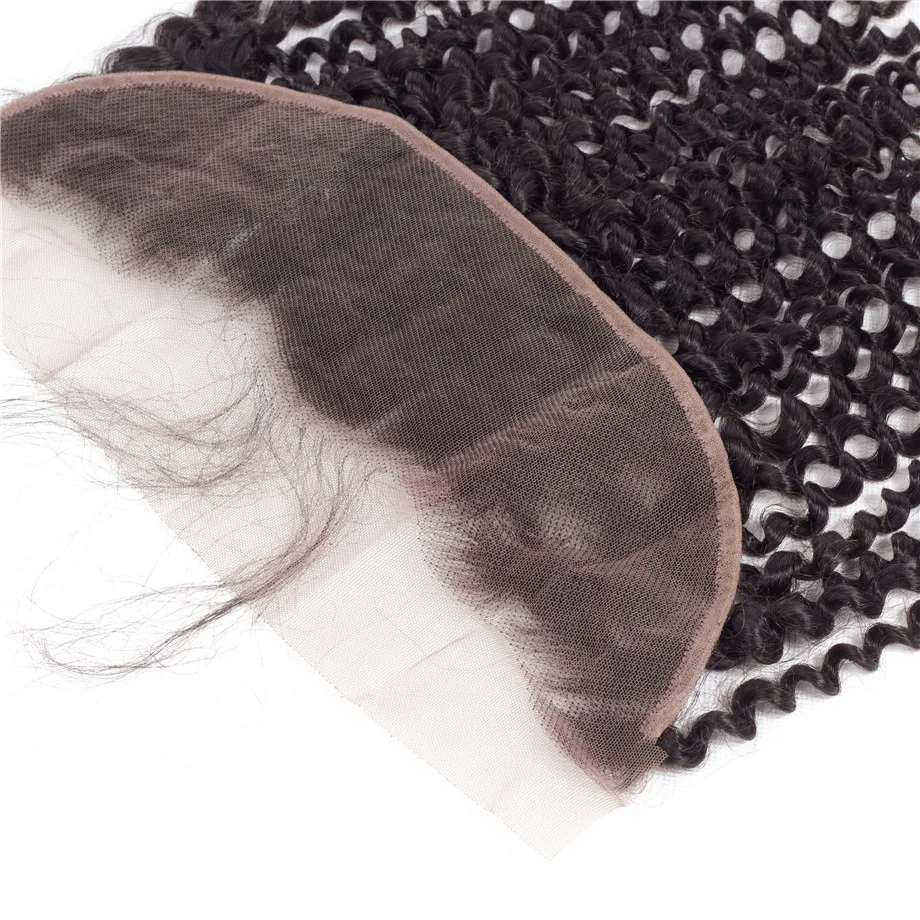 
afro kinky curly virgin malaysian hair 13x4 closure ear to ear hd lace frontal 