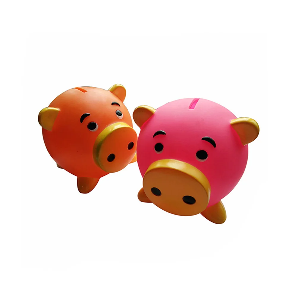 Custom vinyl toy PVC pig money saving coin piggy bank