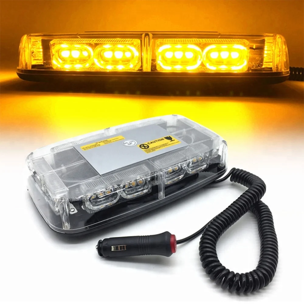 90W E-Mark R65 magnetic mini led warning light bar