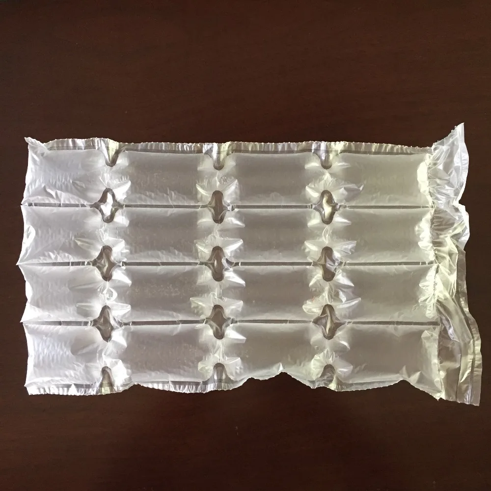 Inflatable anti-shocking providers air cushion bag film : the packaging material that takes up less space and costs less to ship