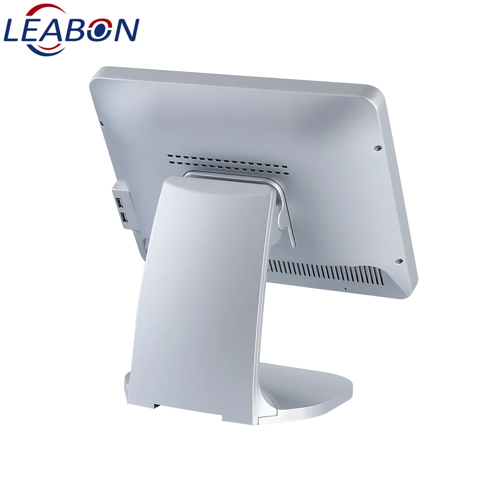 Aluminum Epos Hardware Flat LCD Touch Screen Retail Windows POS Terminal