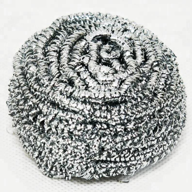 AISI410  stainless steel scourer 28gr WhatsApp 008613920264894