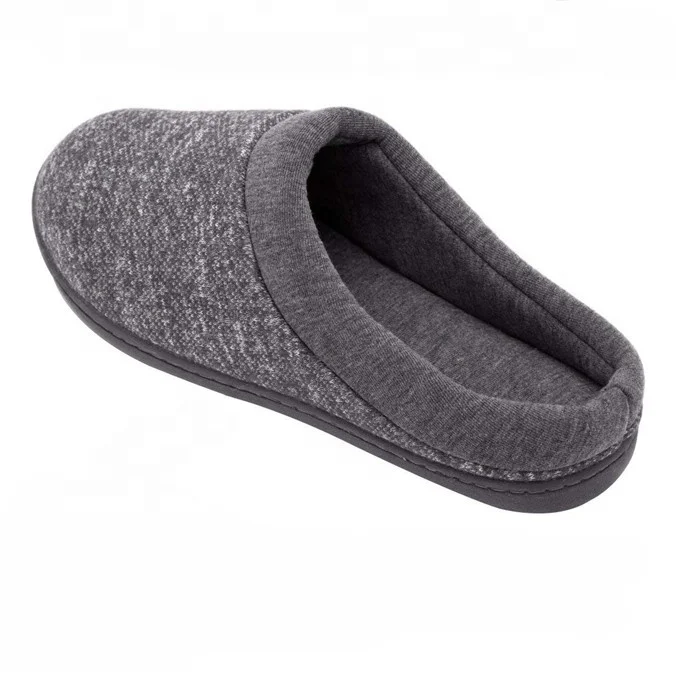Comfort New Cashmere Cotton Knitted Memory Foam Men House Slippers Prices