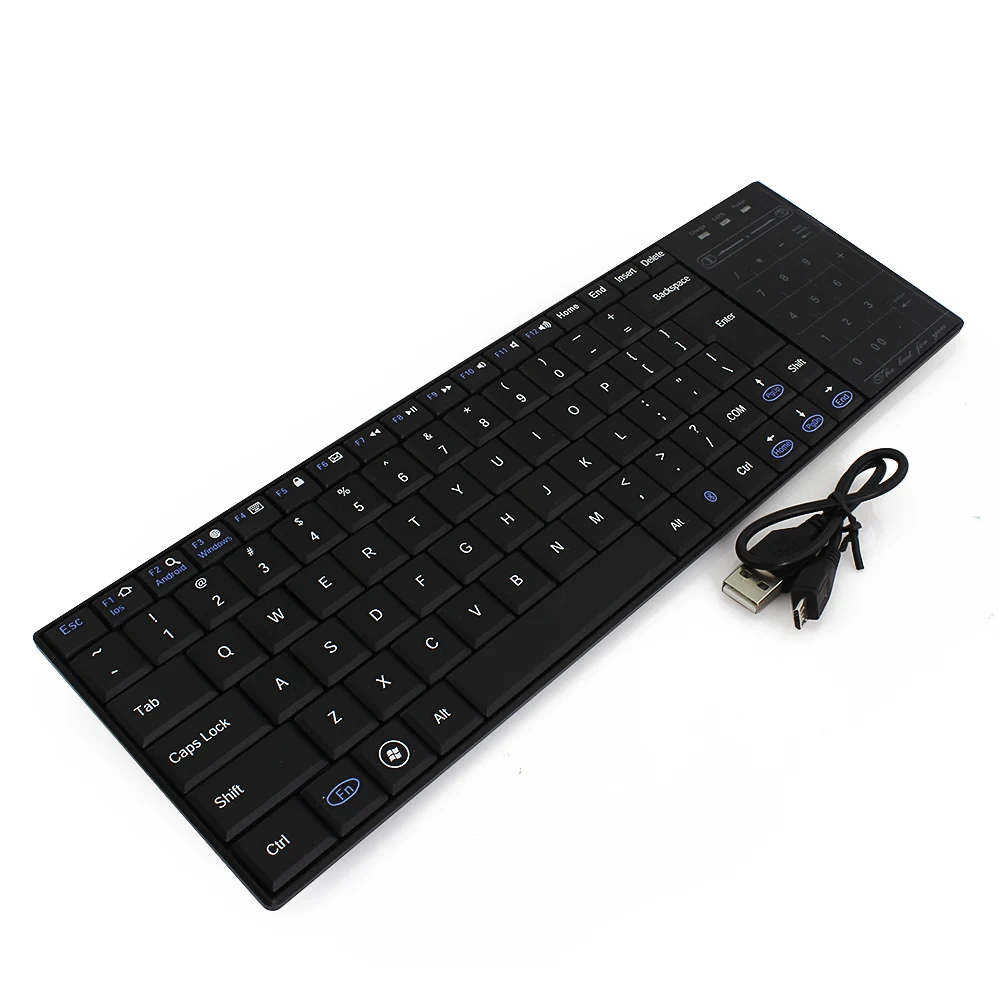 Super thin 8mm mini laptop keyboard mechanical gamer keyboard wireless