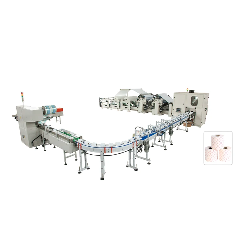 Полностью автоматическая линия по производству туалетной бумаги