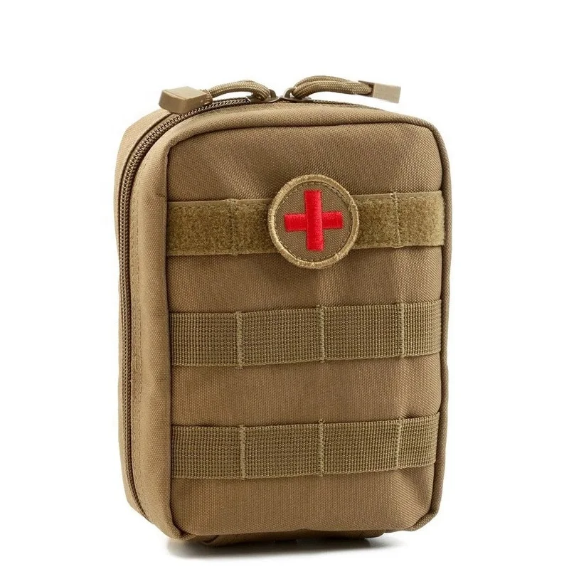Small Outdoor Tactical Survival Kit molle Medical First Aid Kit Pouch
