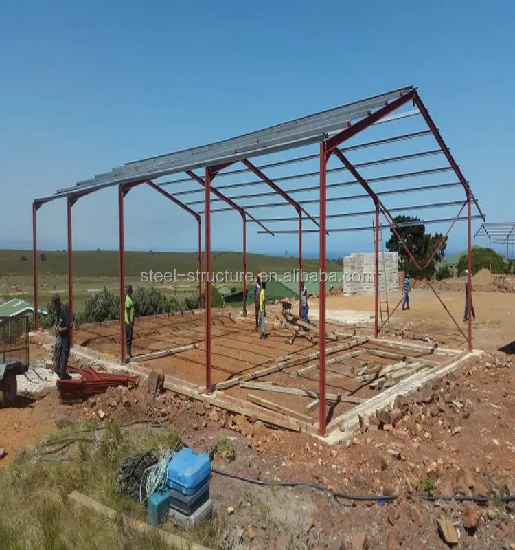 
 Складской сборный склад в рамке, Болгария, для оптовых продаж, мастерская из легкой стали  