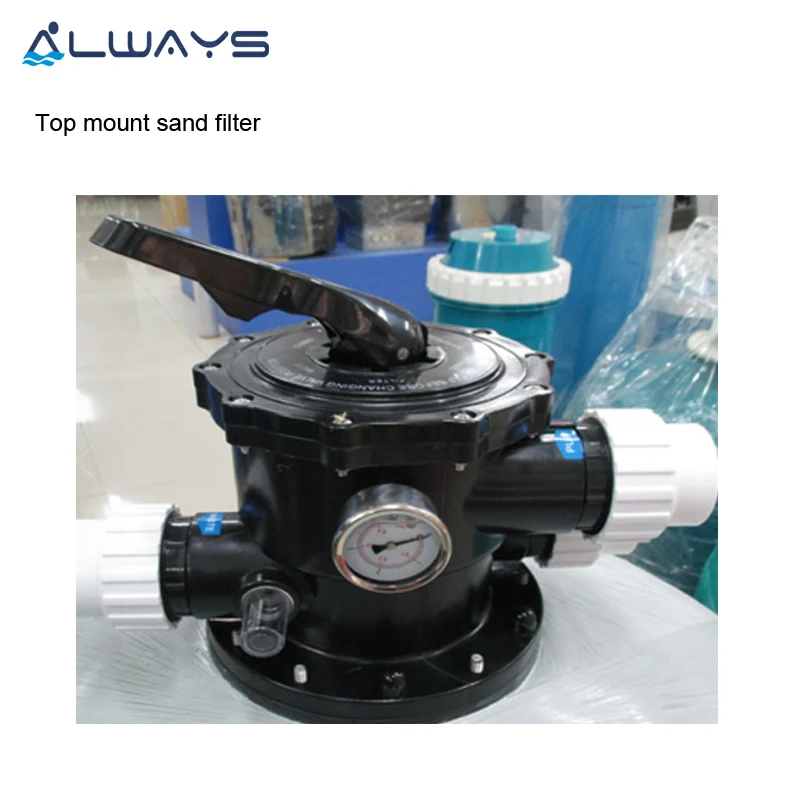 Многооборотный 6 пневмораспределитель стекловолокна плавательный бассейн вершине горы песка фильтр с диаметром