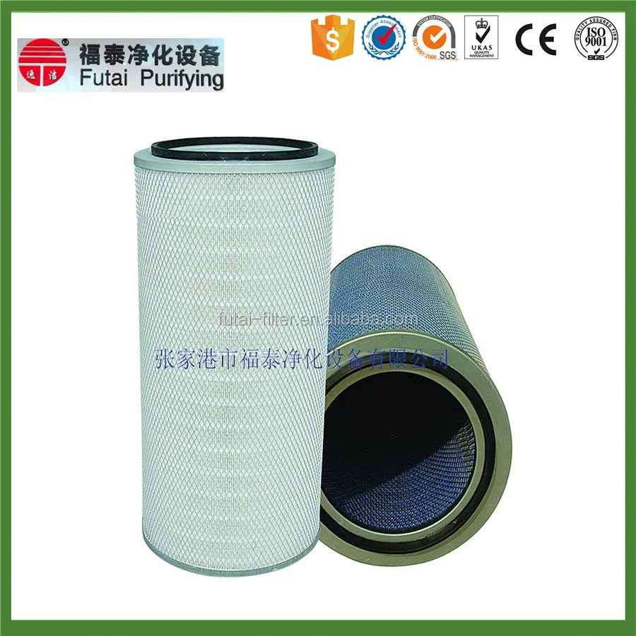 Polyurethane Cover Series Industrial Dust Filter Cartridge