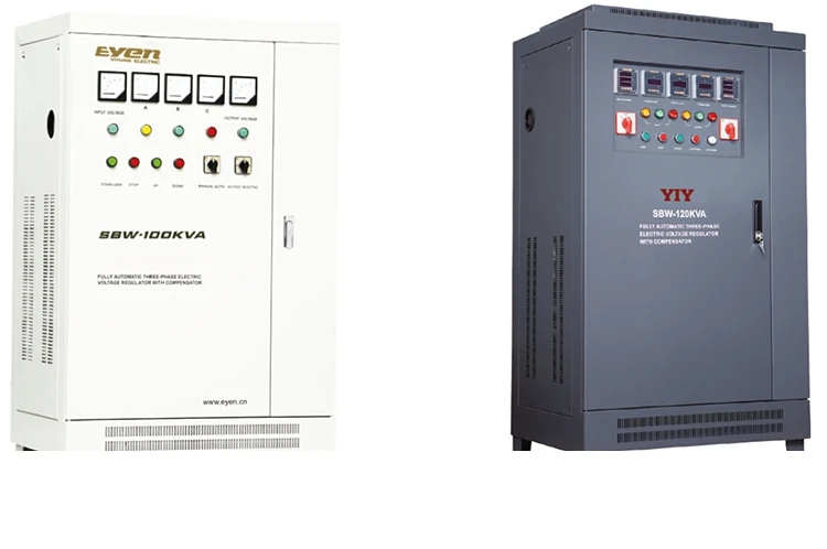 CE approved SBW series 200KVA 250KVA three phase servo motor industrial voltage stabilizer