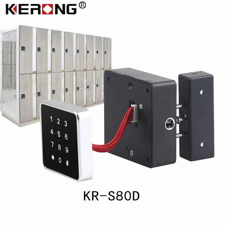 KERONG RFID Card Password Sauna Cabinet Locker Lock KR-S80