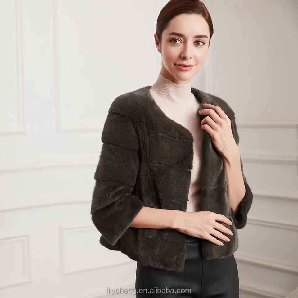 
wholesale women fashion winter faux fox fur coat custom faux fox coat for women Factory price Shenzhen Lily Cheng 