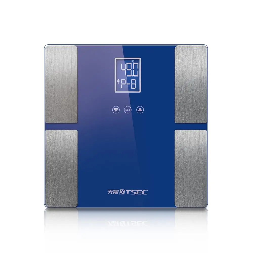 
2021 digital bathroom scale with memory function and large LCD screen 