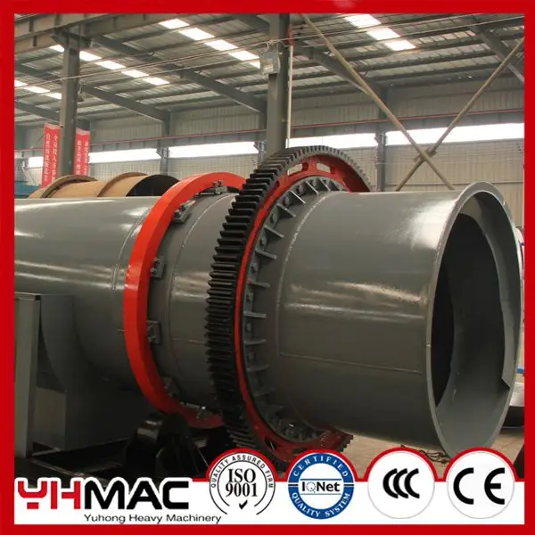 Henan Yuhong Rotary Sand Drum Cooler For Lime, Fertilizer And other Materials
