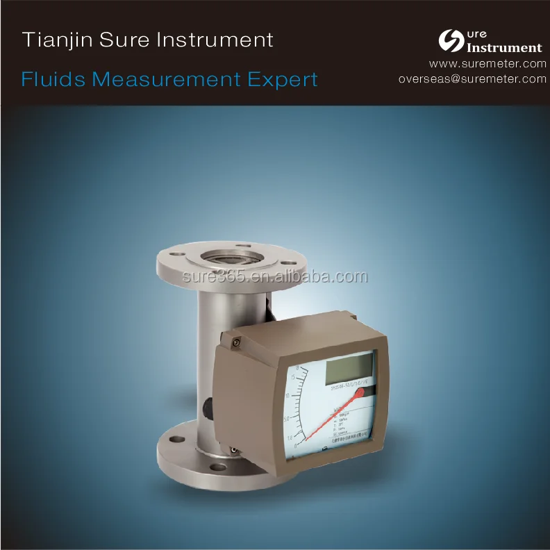 hazardous liquid measuring SH250 rotameter flow meter manufacturer