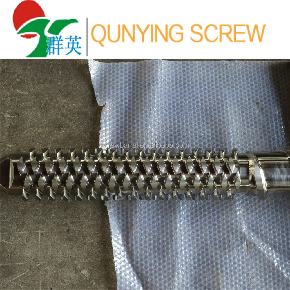 Pp pe recycled extruder machine for pellet barrel screw barrel for pellet
