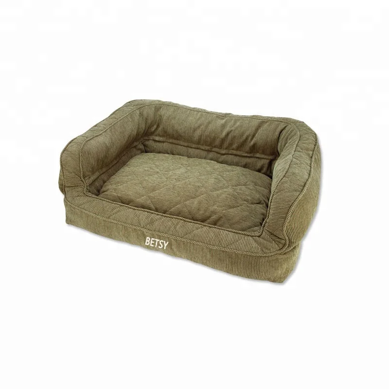 Wholesale Custom Adult Large Factory Top Selling Memory Foam Washable Orthopedic Lucky Luxury Pet Dog Beds