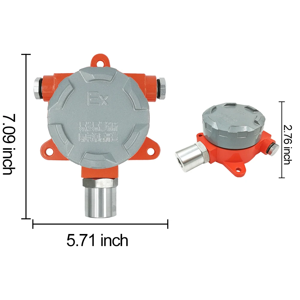 
Fixed explosion-proof gas Freon detector Freon gas leak detector Freon gas analyzer 