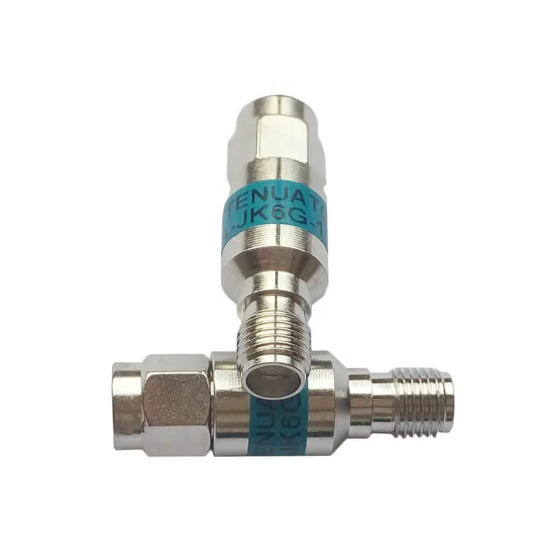 SMA coaxial fixed attenuator,DC to 3GHz,2W 1db.2db.3db.5db.6db.10db.20db.30db.40db.50db Attenuator
