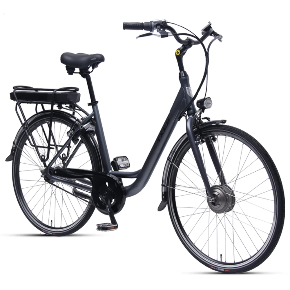 TXED EU warehouse 7 speed electric city bicycle 36v motor 10.4 AH Battery E city electric bike for adults ebike