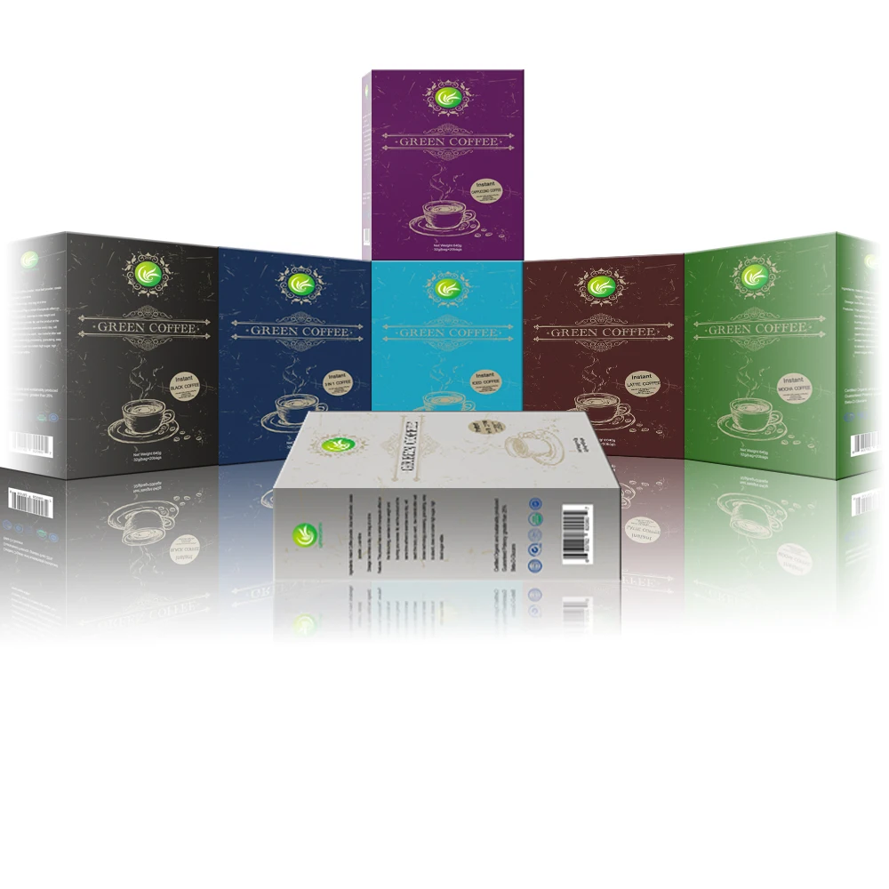 Lifeworth ISO approved slimming latte green coffee slimming drinks