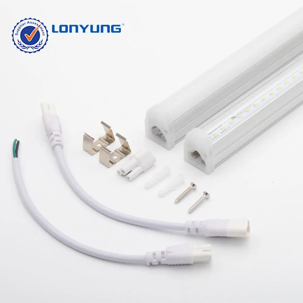 T5 led light 6500K T5 T8 led tube connectable batten 1.2m 15W SMD 2835 T5 integrated light