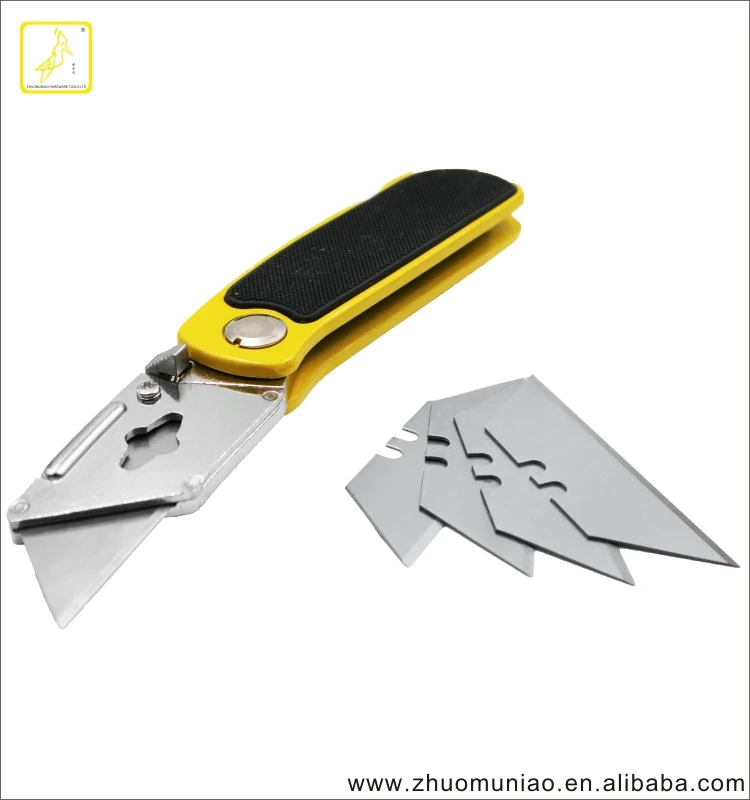 Heavy Duty Carpet Cutter Knife Trapezoid Blade
