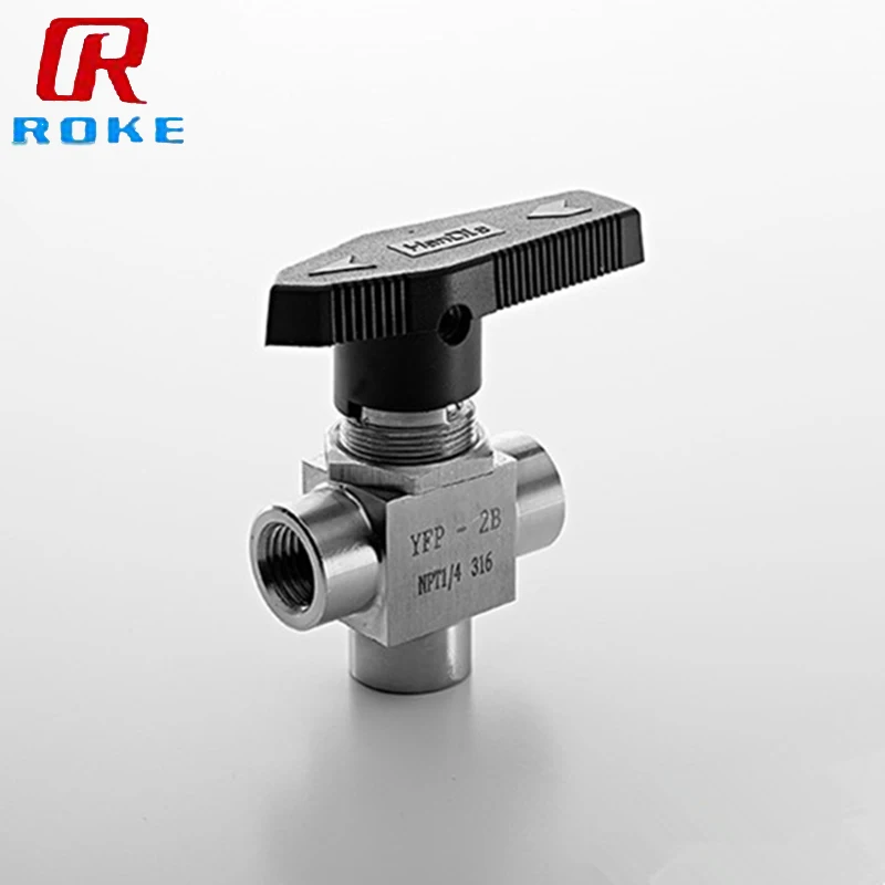 cng dispenser three way ball valve