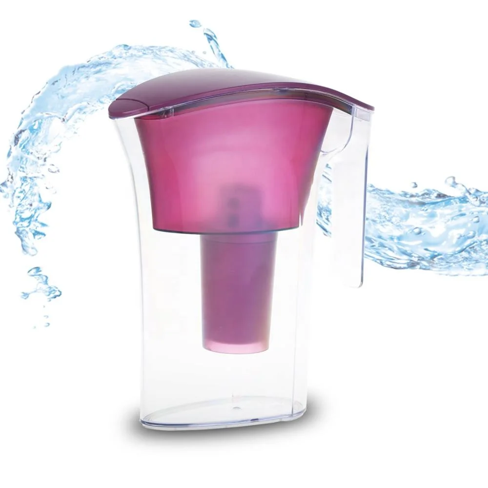 2.5L BPA Free Activated Carbon Drinking Water Purifier Filter Impurities Removes Chlorine Metals Sediments Water Filter Pitcher