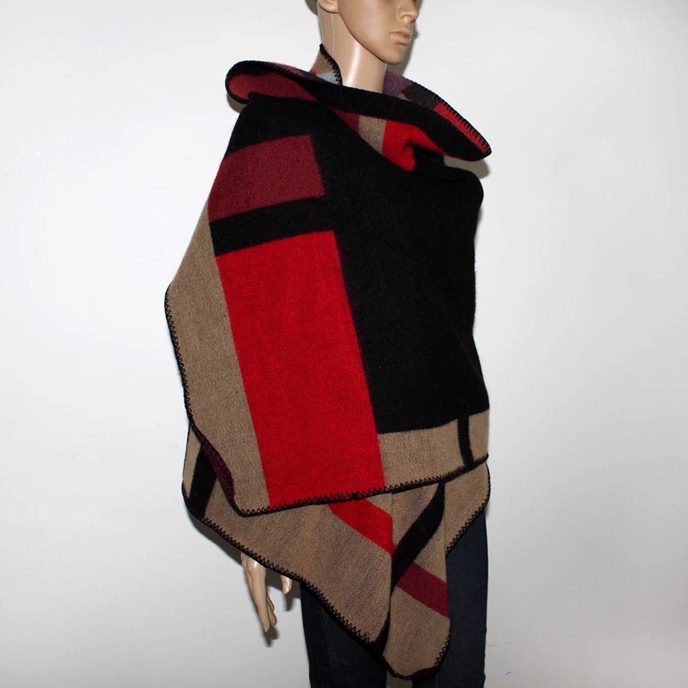 winter shawl women scarf warm wholesale cashmere shawls for women poncho