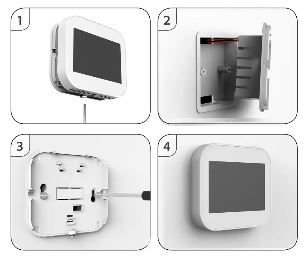 Modulating Fan Coil Thermostat (Modbus RS485)