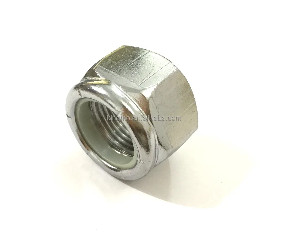 choice Galvanized lock nut anti-loose nut Best quality Nylon insert lock nut