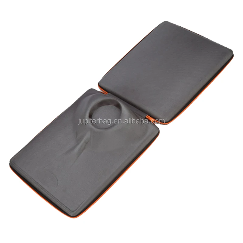 gray nylon cover good protection eva shirt travel case organizer