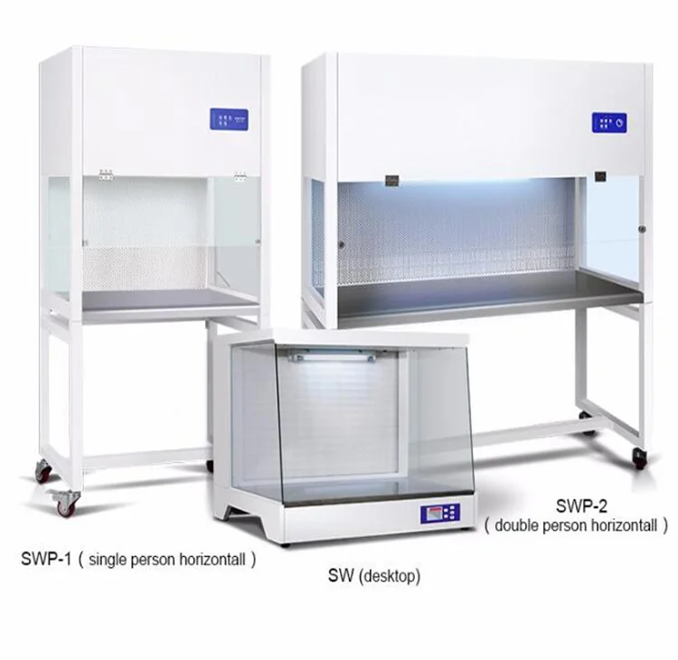Economy class 100 horizontal laminar air flow cabinet/clean eye station /workbench