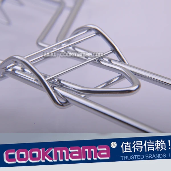 grill basket chrome plated