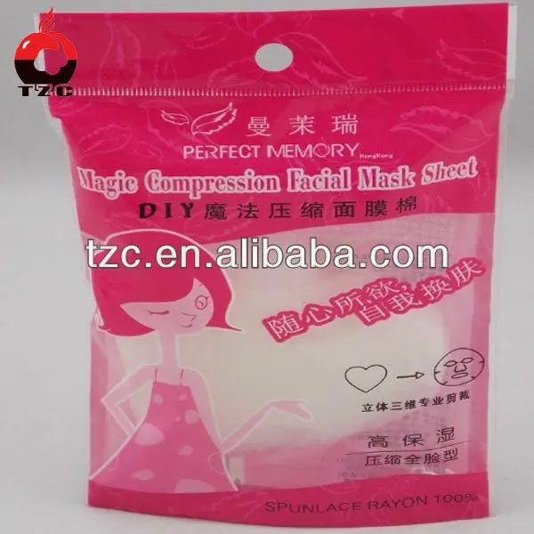 candy floss bag with clear window