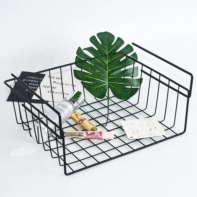 Storage basket under cabinet kitchen cabinet drawer basket kitchen corner cabinet basket in living room