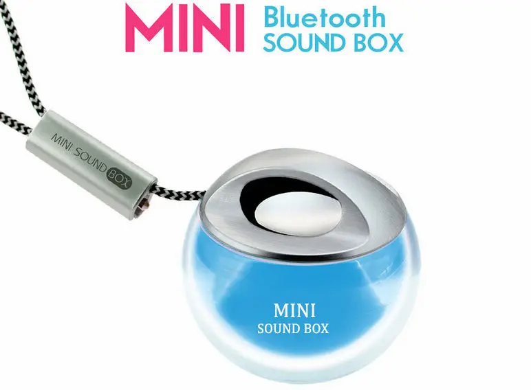 Portable Mini Bluetooth Music Wireless Speaker Led Travel Bag Accessory