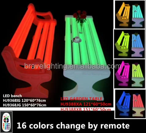 2020 best selling outdoor furniture glowing plastic garden swing chair
