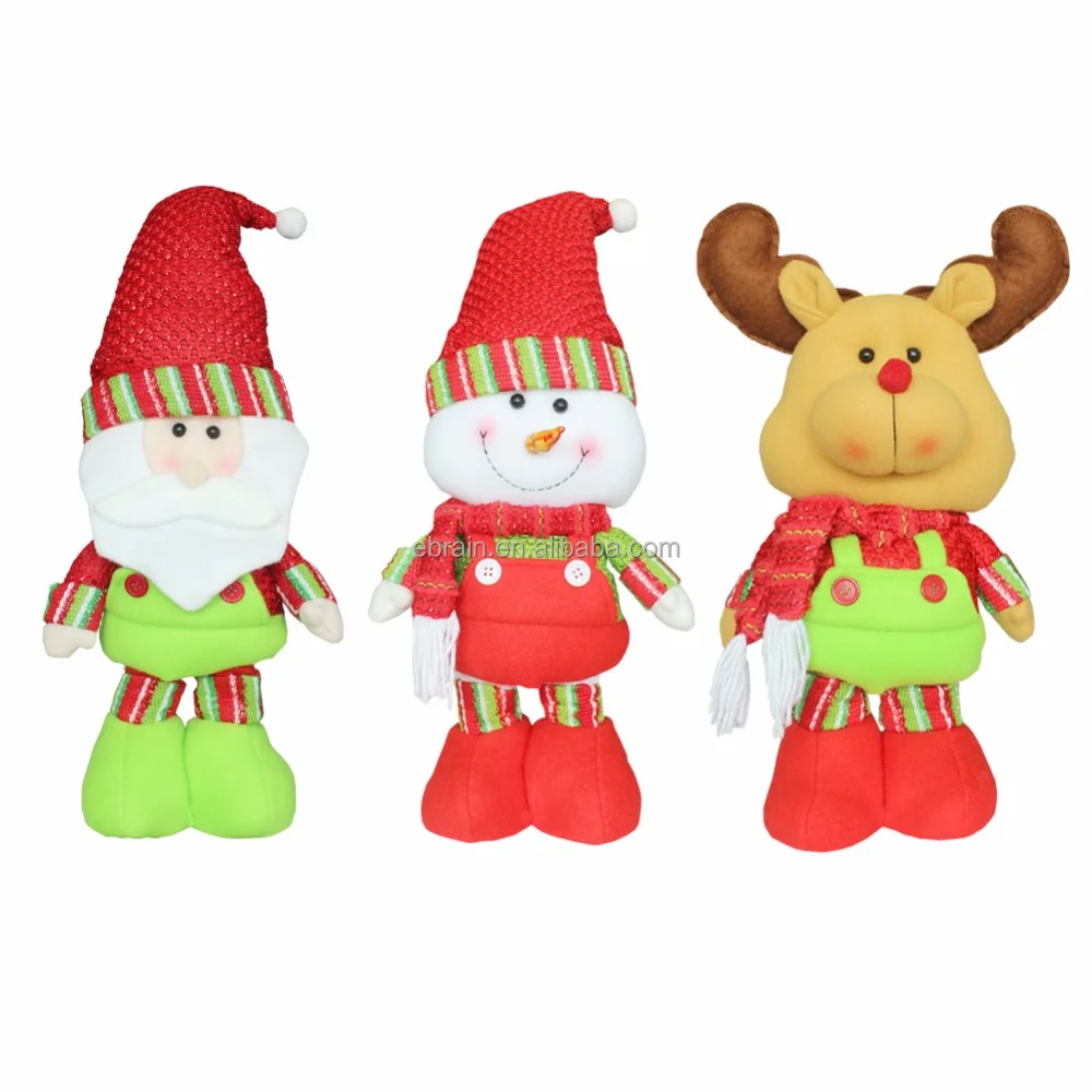 Hot Sale Big Size Christmas Long Legs Dolls Lively Christmas Dolls Personalized Flexible Standing Doll Christmas products