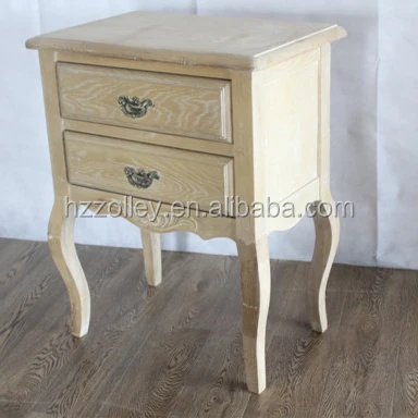 Chinese Vintage Style Nightstand Antique Original Wood Bedside Cabinet