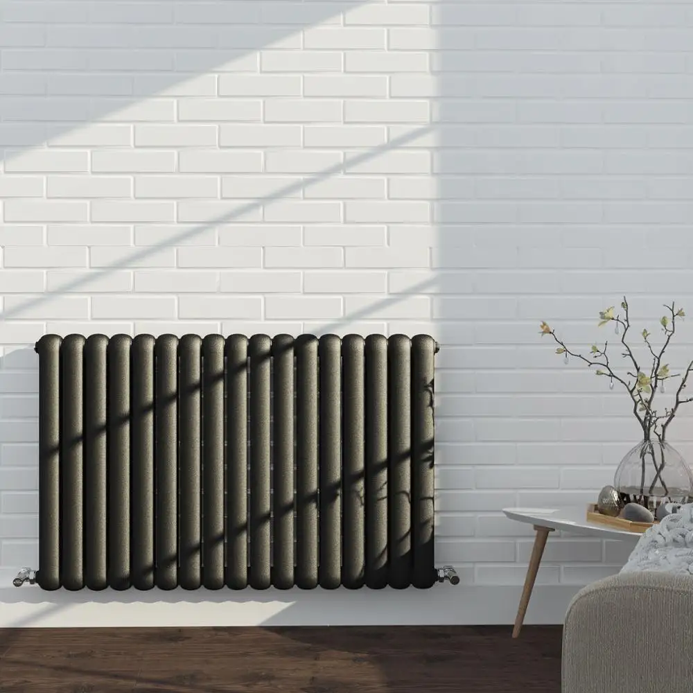 SUN-R13 Антрацит, колонковый радиатор, комнатный обогреватель, дизайнерский радиатор, автомобильный радиатор