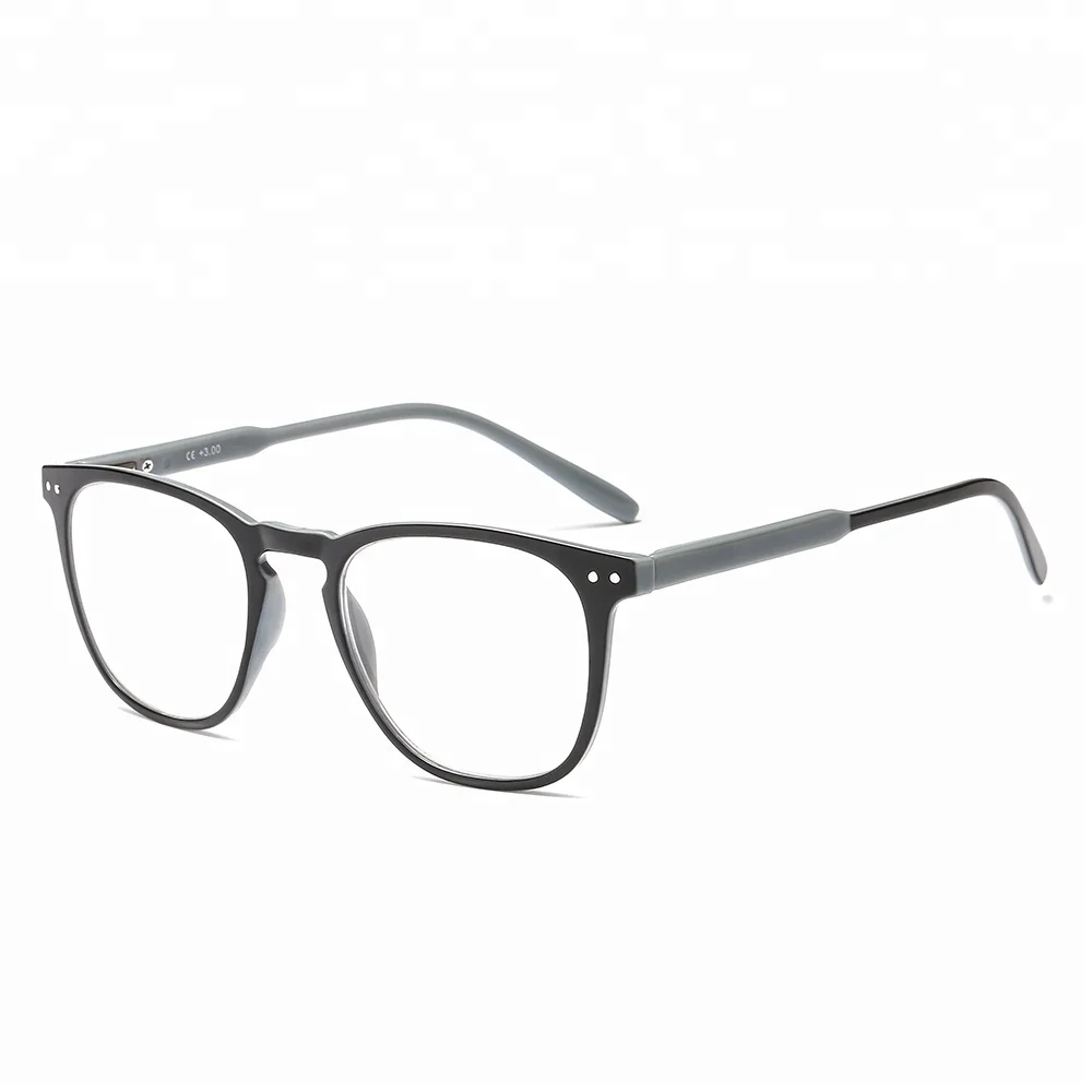 JH Retro Designer Wholesale Square Hyperopia Mens Women Fashion Optics Reading Glasses 2021