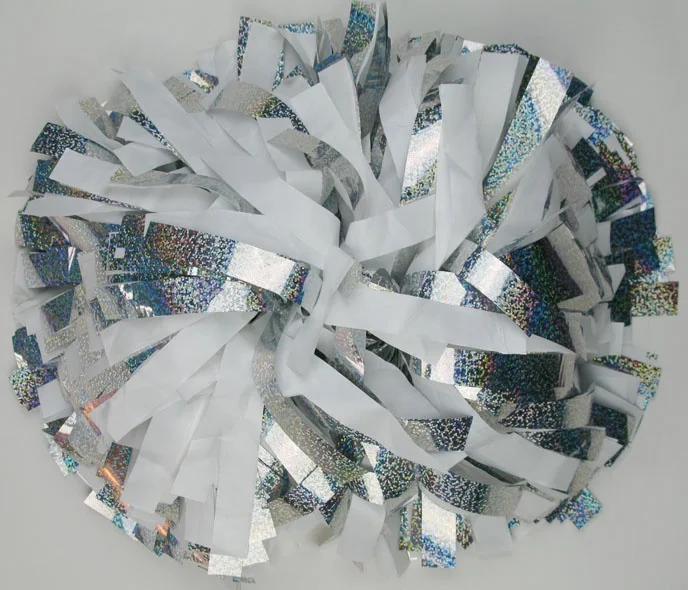 2019 pom poms: plastic mix metallic
