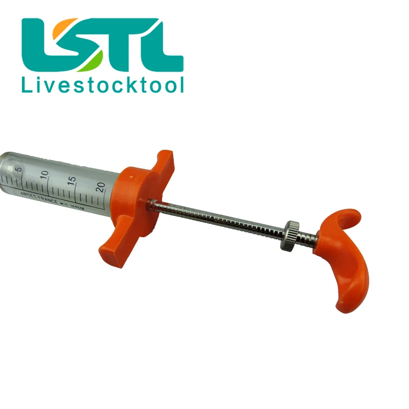 10ml 20ml Reusable Plastic Steel Veterinary Vaccine Syringes/Injector Mecial Different Types of Syringes Pump