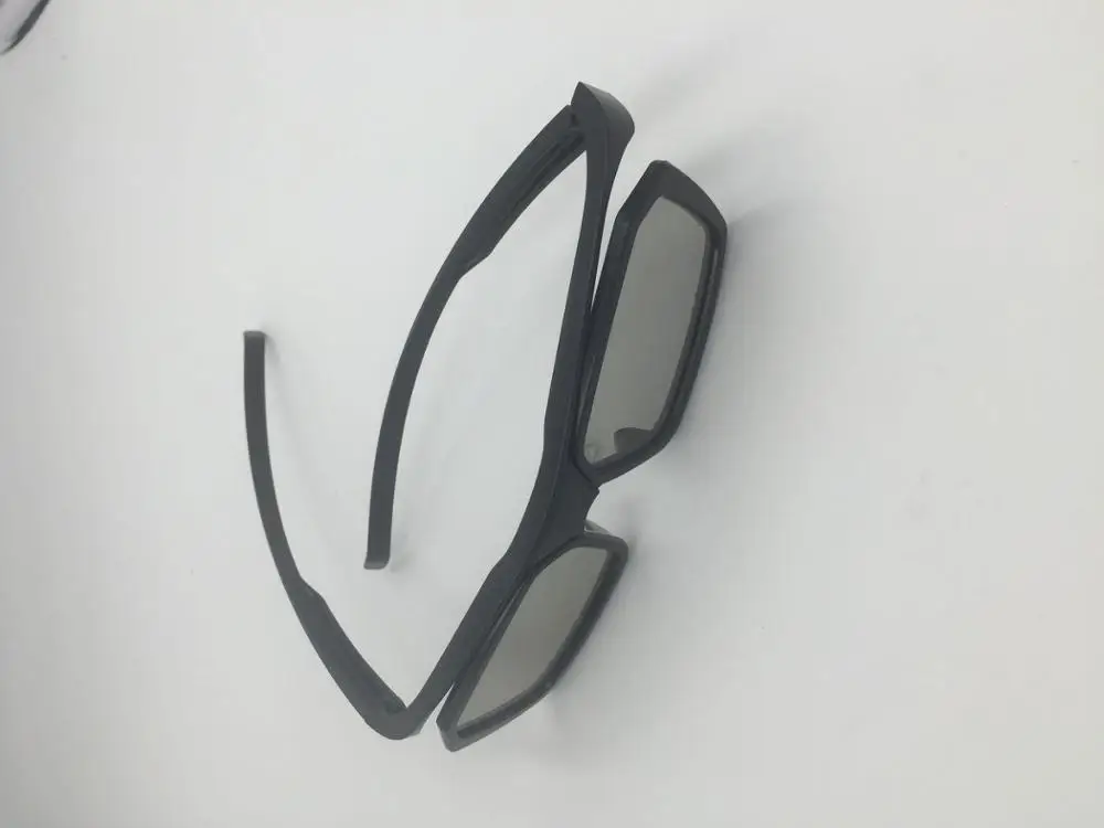 Plastic circular polarized bulk  television 3d glasses