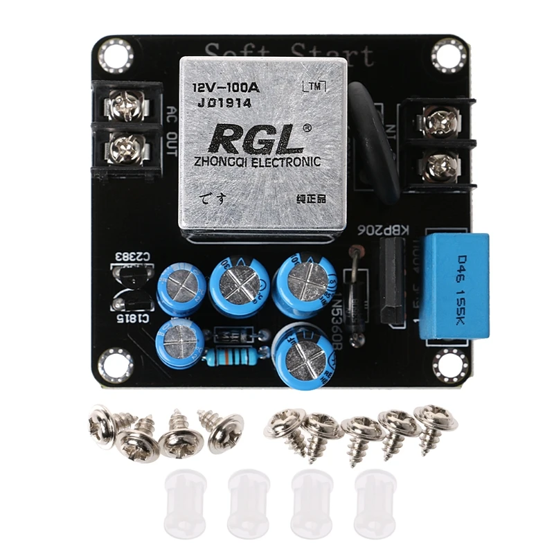 
100A 4000W High-Power Soft Start Circuit Power Board for Class A Amplifier Amp 