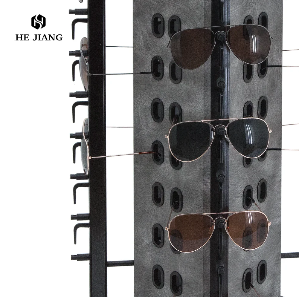Напольный дисплей солнцезащитных очков деревянная стойка для демонстрации