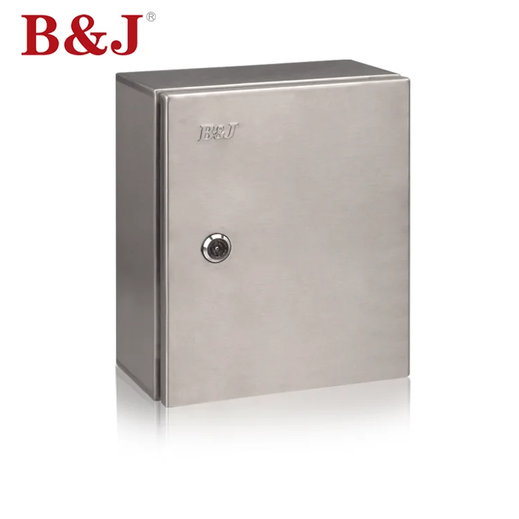 B&J Customized Waterproof Electrical Stainless Steel Enclosure Distribution Switchboard